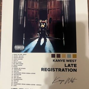 Kanye West canvas album covers